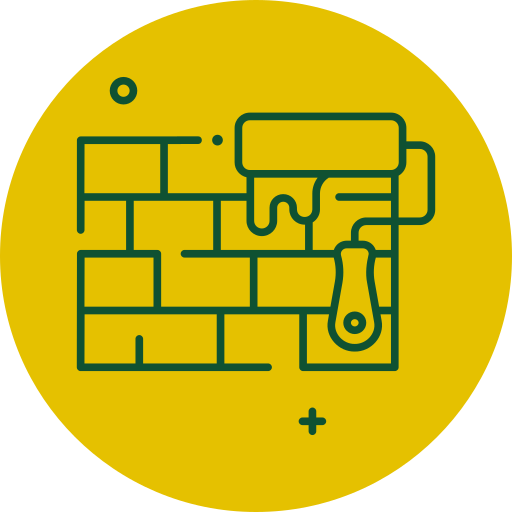Icon representing exterior wallcleaning icon
