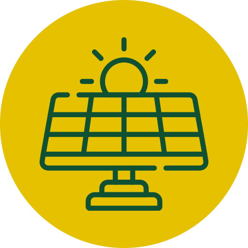 Ground-Mounted Solar Panel Cleaning icon