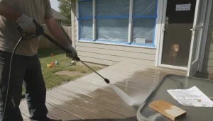 How to pressure wash a deck in Sandy Springs without damaging wood, stain, or sealant