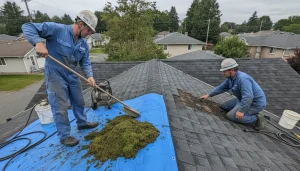 Roof moss removal vs roof replacement in Sandy Springs - Pressure Washing Sandy Springs